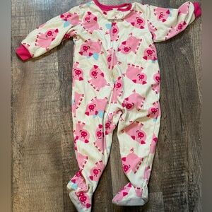 Pink Piggy Kids One Piece